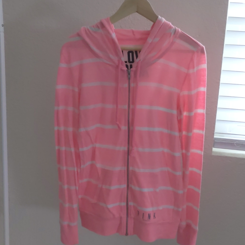 Victoria Secret Pink zip up hoodie
